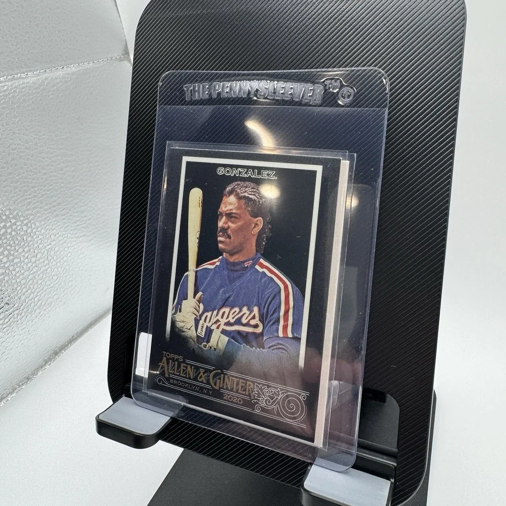2020 Topps Allen & Ginter #315 Juan Gonzalez + 2021 #162 Black Border Baseball